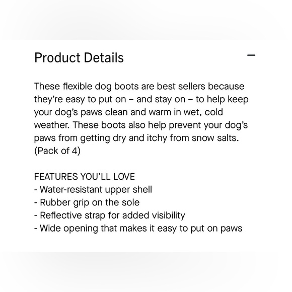 Canada Pooch NWOT Soft Shield Dog Boots sz 2 rain/snow protection original bag - Picture 11 of 13